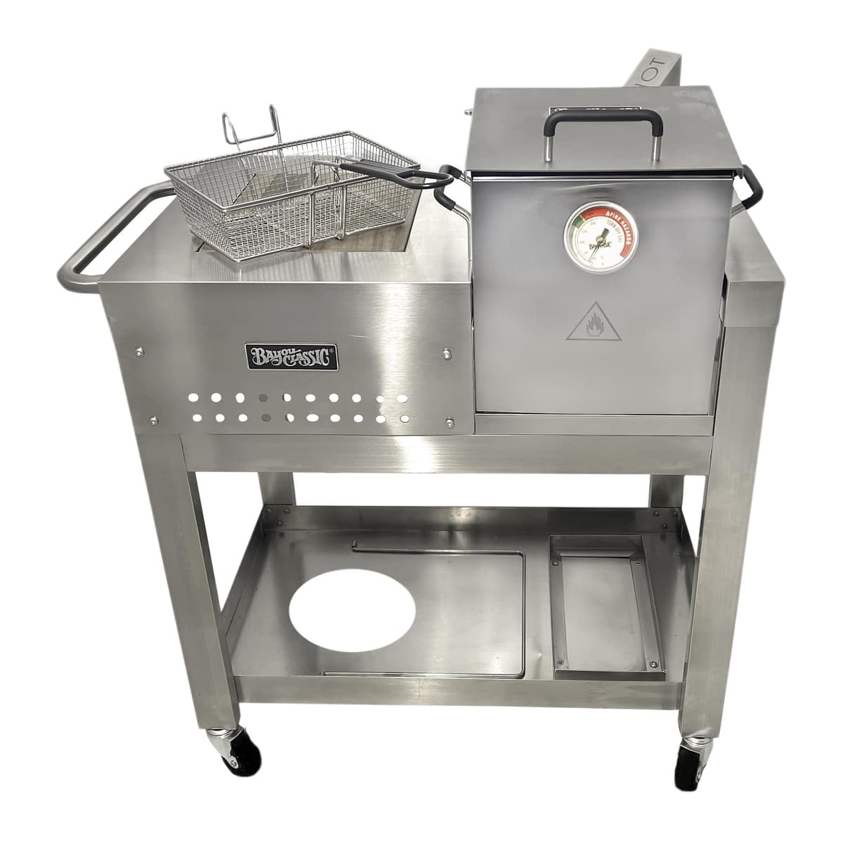 Bayou Classic 2.5-Gallon Stainless Bayou Fryer Workstation