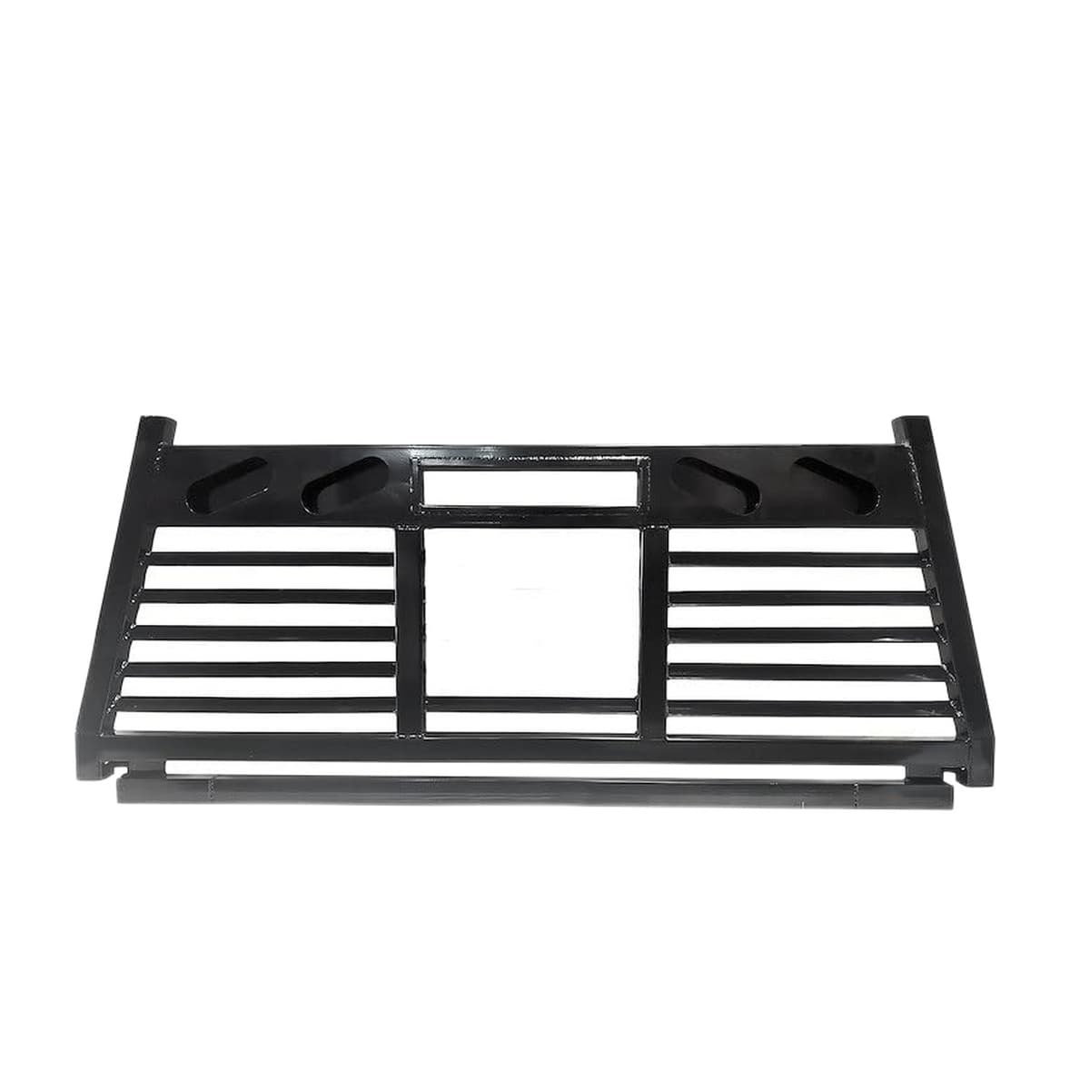Cattleman Headache Rack | Ford F-150 2021-2026, Louvered with Window and Camera Cutouts, Black Powder-Coated