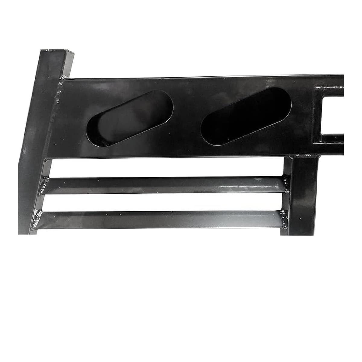 Cattleman Headache Rack | Ford F-150 2021-2026, Louvered with Window and Camera Cutouts, Black Powder-Coated