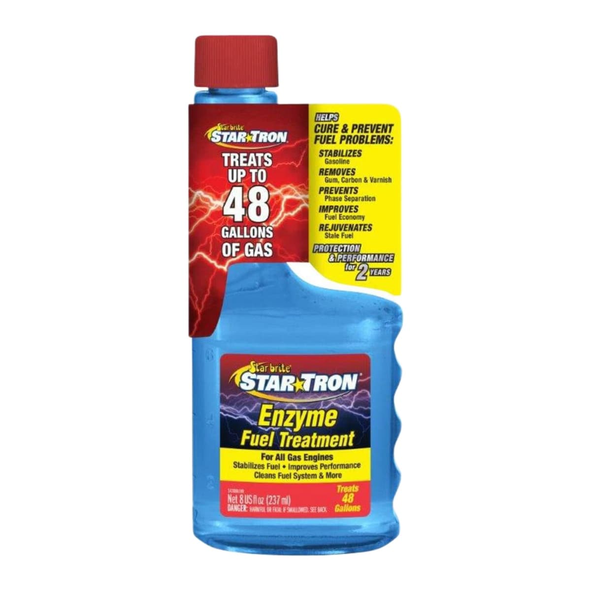 Star Tron Enzyme Fuel Treatment - Small Engine Gas Formula, 8 oz