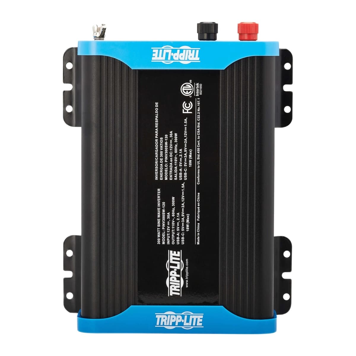 Eaton Tripp Lite 300W Compact Pure Sine Wave Power Inverter