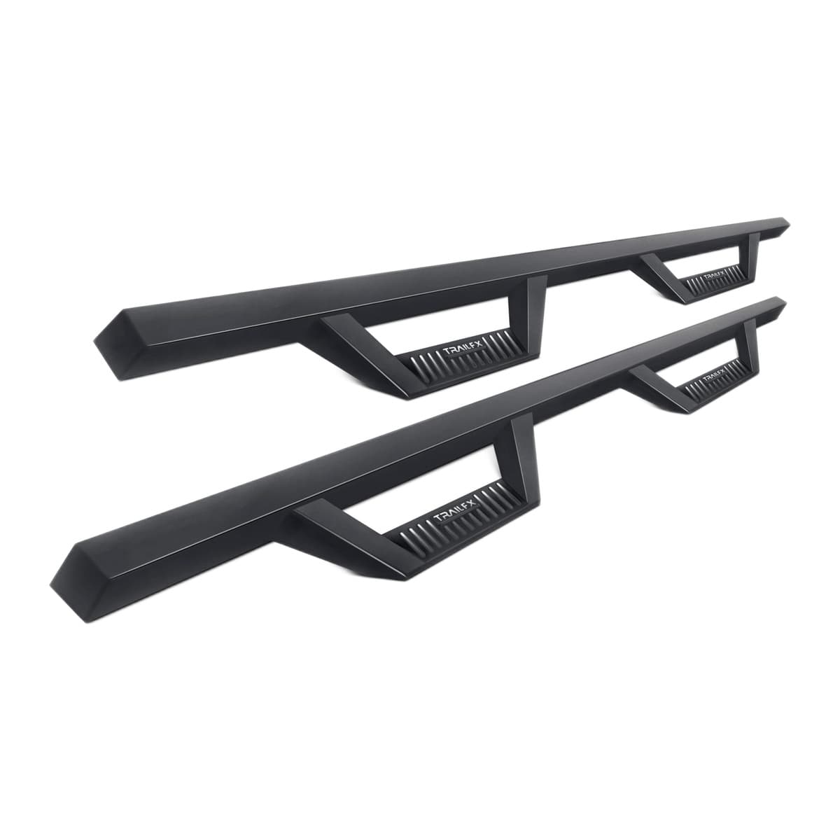 TrailFX Drop Hoop Step Nerf Bars | Silverado & Sierra 1500 Double Cab, 2019+