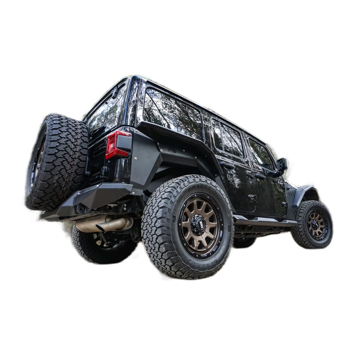 Grid Off-Road GD15 Wheel | 20x9.0, 6x120, -12mm Offset, Matte Bronze / Blk Lip
