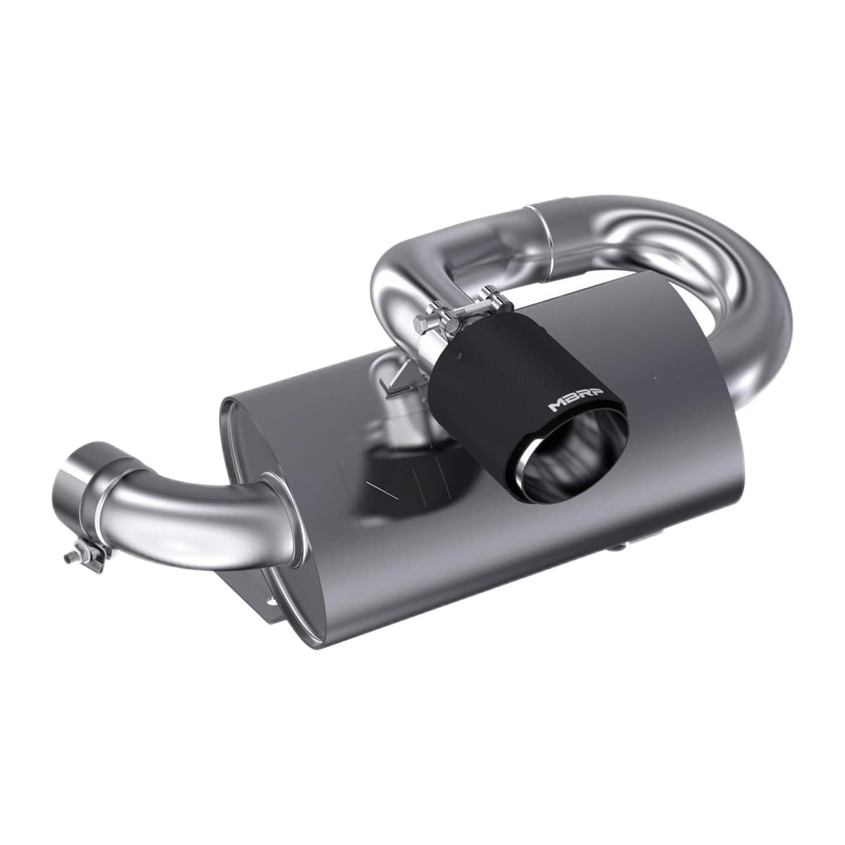 MBRP Performance Series Slip-On Exhaust - Can-Am Maverick Trail (2019-2021), Center Exit