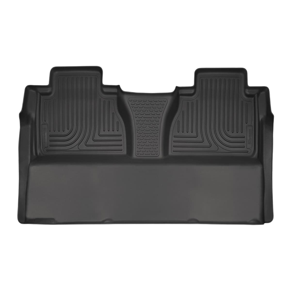 Husky Liners WeatherBeater 2nd Row Floor Liner | 2014-2021 Toyota Tundra CrewMax, Black