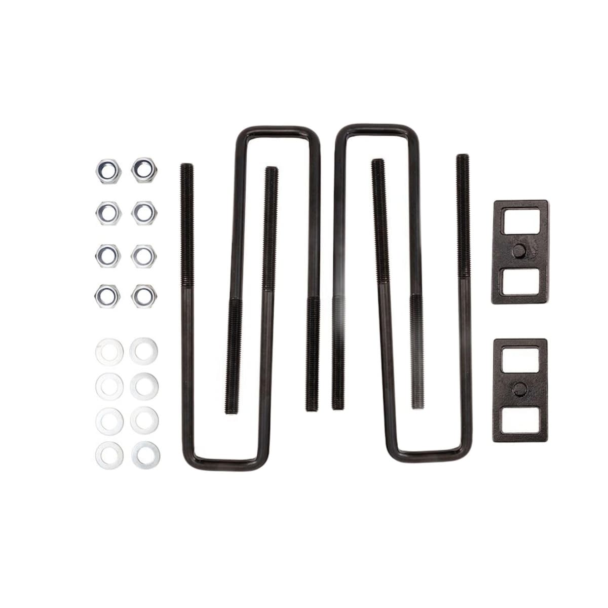 Suspension Pro Rear Leaf Spring Block Kit | 2011-2026 Chevrolet Silverado / GMC Sierra 3500 HD, 2 Inch Lift