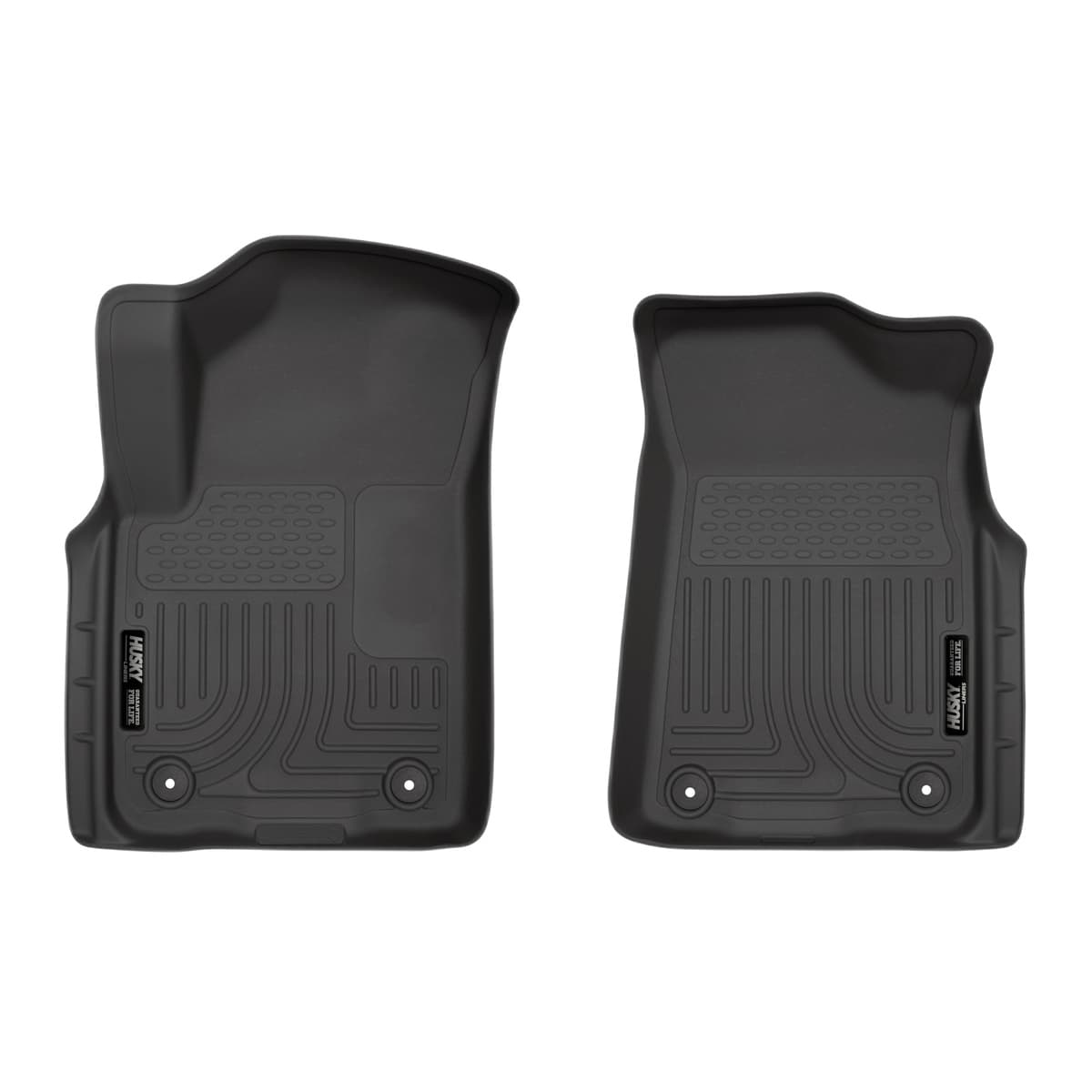 Husky Liners WeatherBeater Front Floor Liner | 2019-2024 Infiniti QX80 / Nissan Armada, Black