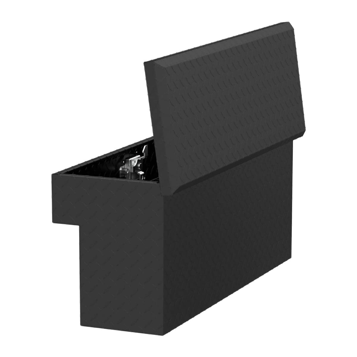 UWS Aluminum UTV Side Tool Box, Matte Black - Polaris Ranger (UTV-SM33-MB)