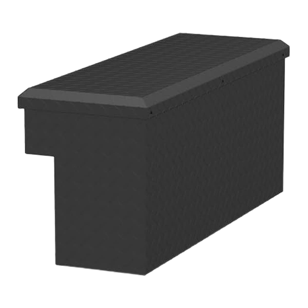 UWS Aluminum UTV Side Tool Box, Matte Black - Polaris Ranger (UTV-SM33-MB)