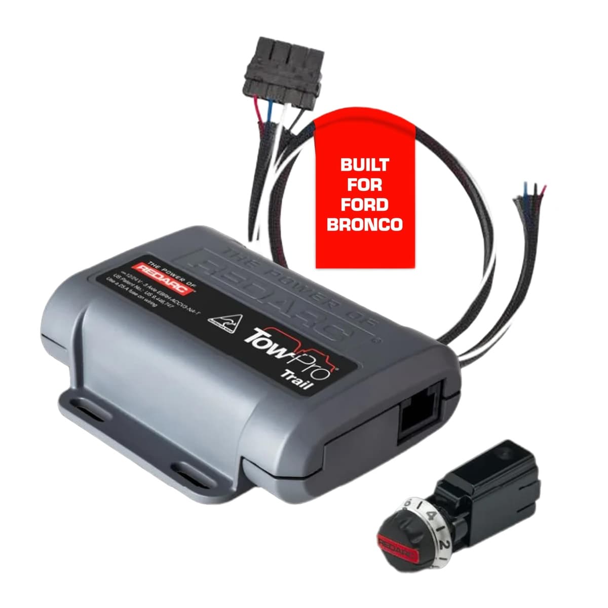 REDARC Tow-Pro Trail Electric Brake Controller Kit for Ford Bronco