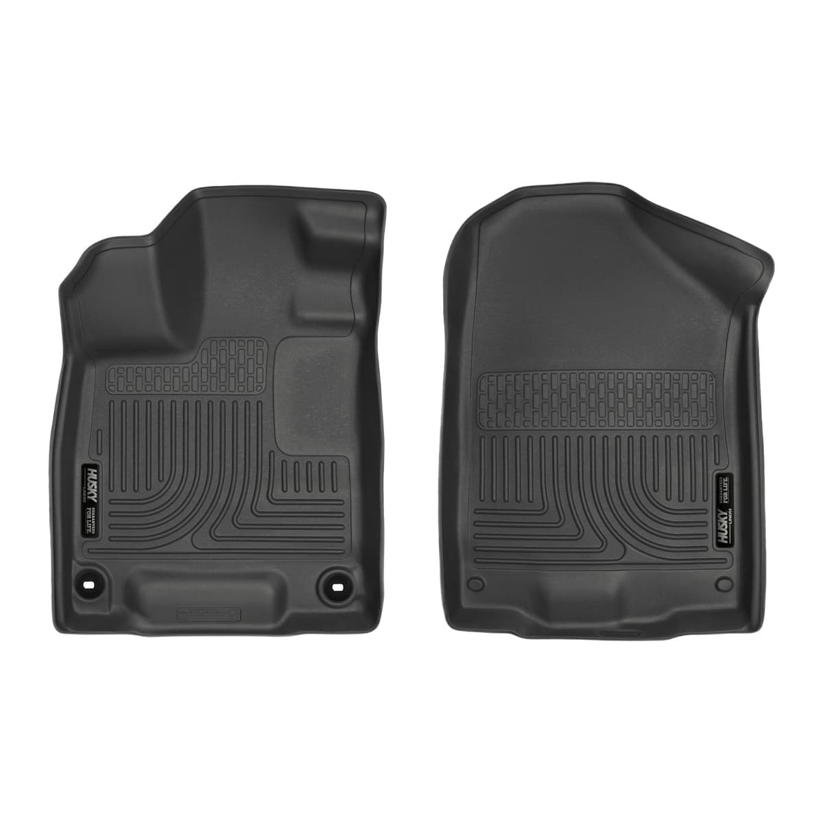 Husky Liners WeatherBeater Front Floor Liners | 2017-2026 Honda Ridgeline, Black