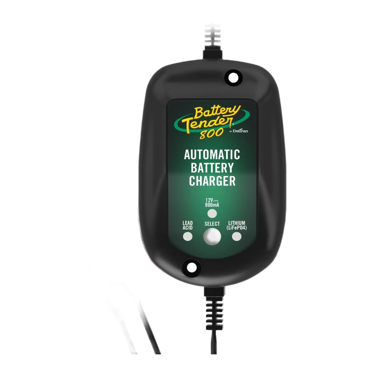 Battery Tender 022-0150-DL-WH 800mA 12V Weatherproof Battery Charger & Maintainer