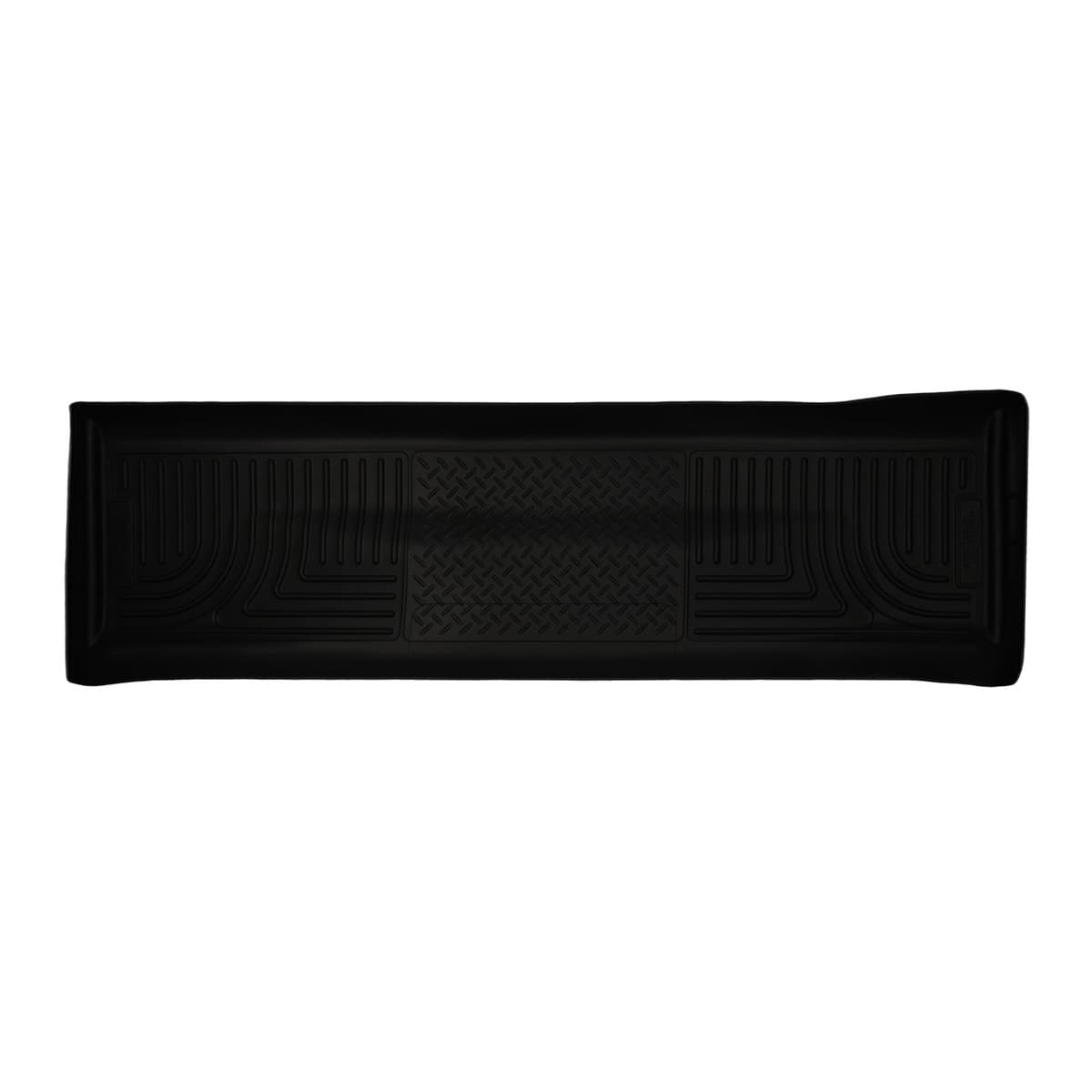 Husky Liners WeatherBeater 2nd Row Floor Liner | 2011-2016 Ford F-250/F-350 Crew Cab Only, Black