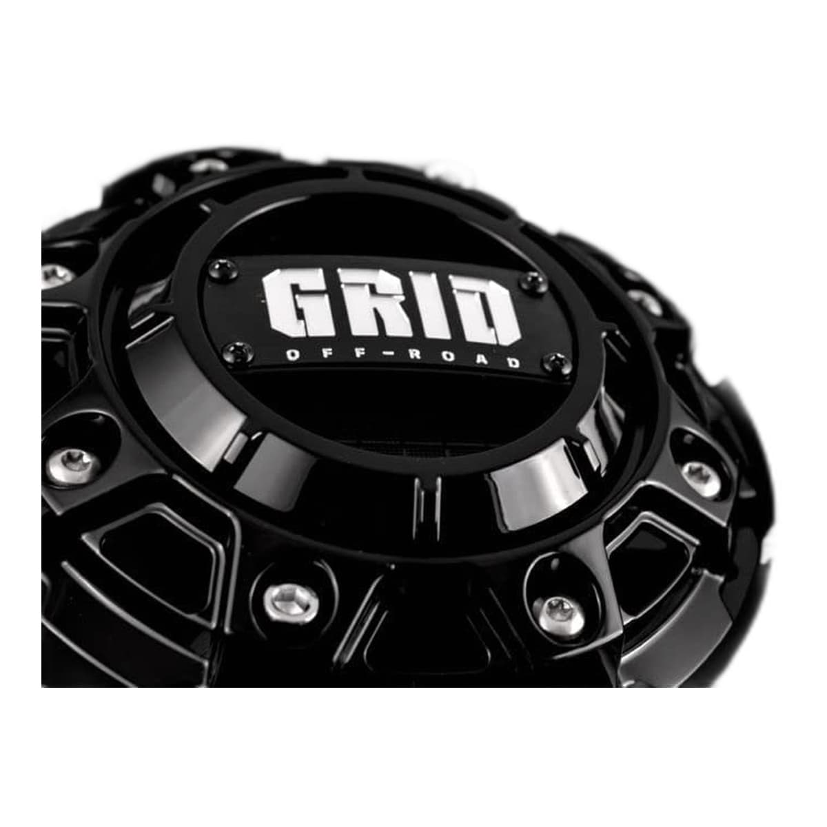 Grid Off-Road GD15 Wheel | 17x9.0, 6x135/139.7, -12mm Offset, Gloss Black / Milled
