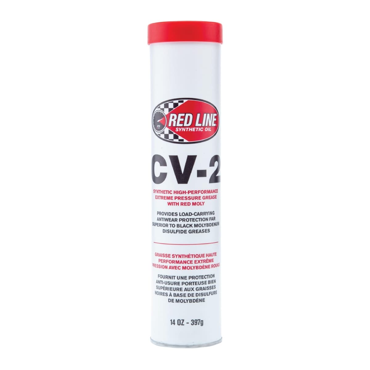 Red Line CV-2 Synthetic Grease with Red Moly - 14 oz