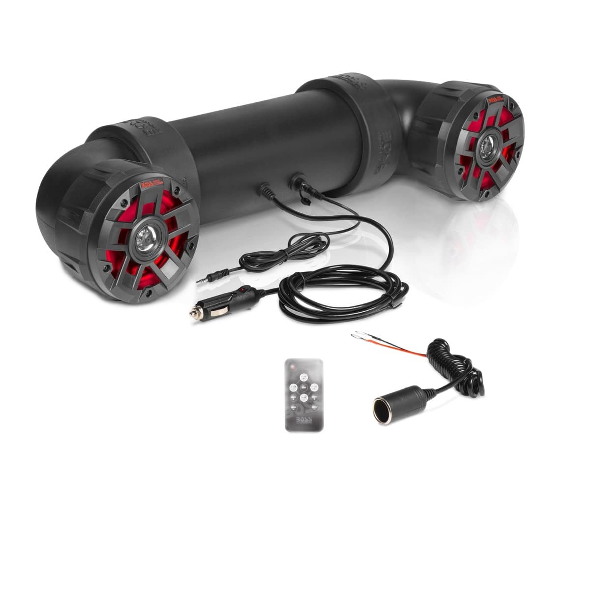 BOSS Audio UTV4BRGB Weatherproof Bluetooth 4-Inch ATV/UTV Sound System with RGB