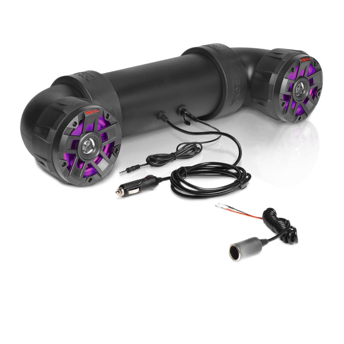 BOSS Audio UTV4BRGB Weatherproof Bluetooth 4-Inch ATV/UTV Sound System with RGB