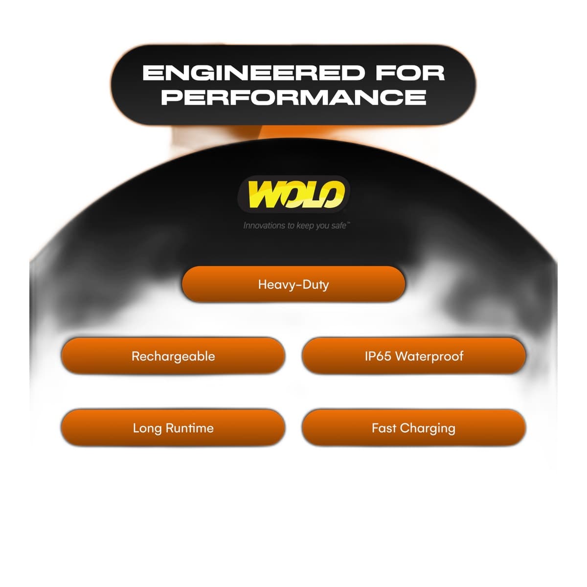 Wolo SeeMore 15W Rechargeable LED Work Light with Magnetic Mount