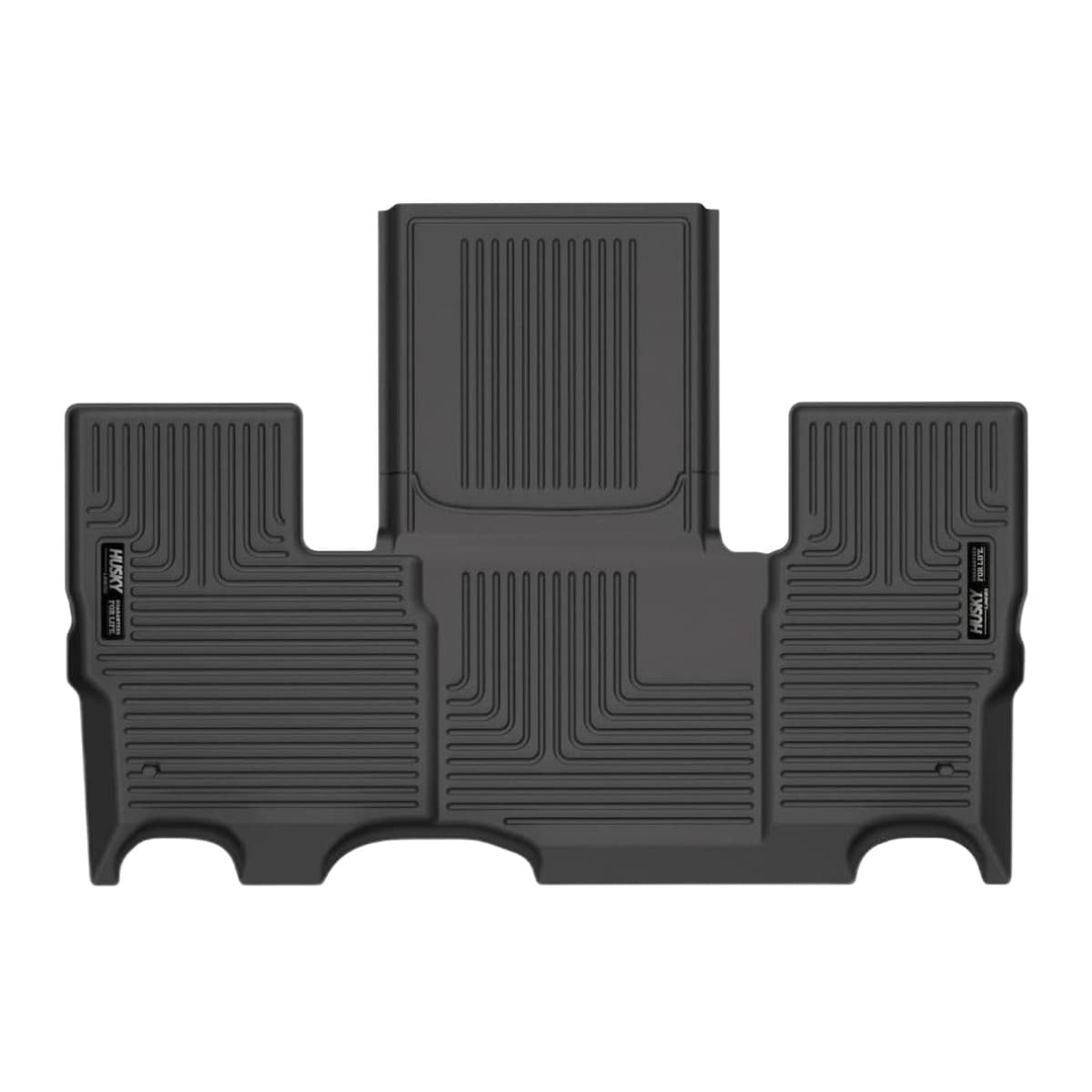 Husky Liners WeatherBeater 3rd Row Floor Liner | 2022-2026 Jeep Grand Wagoneer w/ 2nd Row Bucket Seats, Black