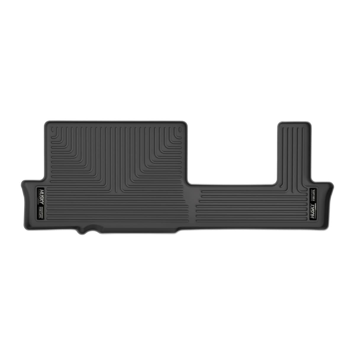 Husky Liners WeatherBeater 3rd Row Floor Liner | 2021-2026 GMC Yukon, Chevrolet Tahoe & Cadillac Escalade w/ 2nd Row Bench Seats, Black