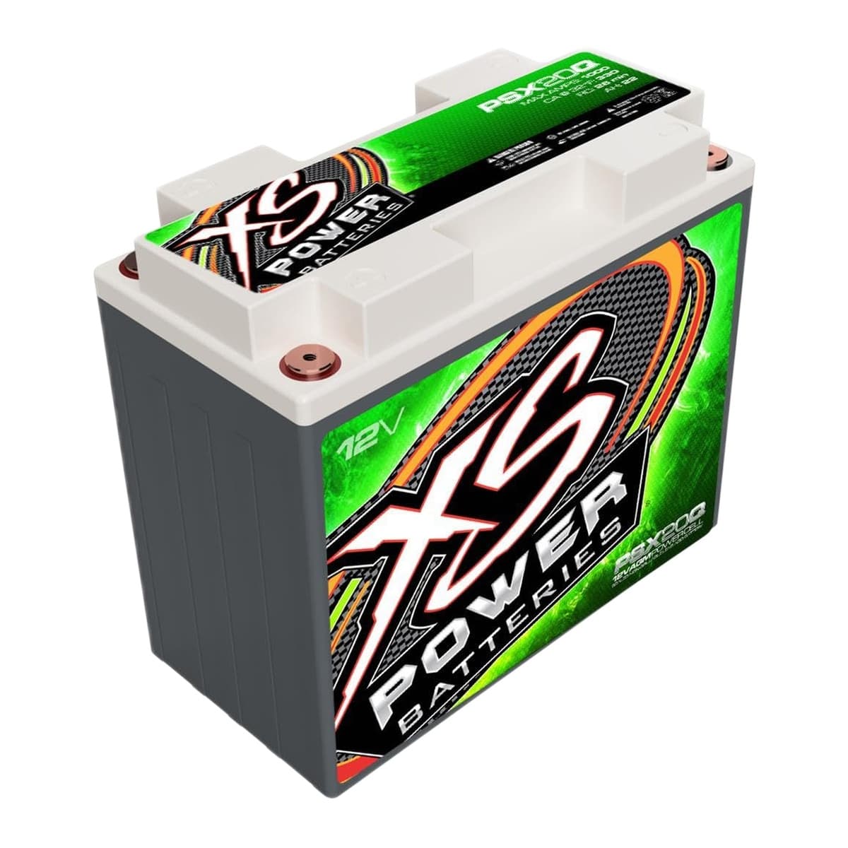XS Power PSX20Q 12V AGM Powersports Battery - Group 20Q, 1000 Max Amps