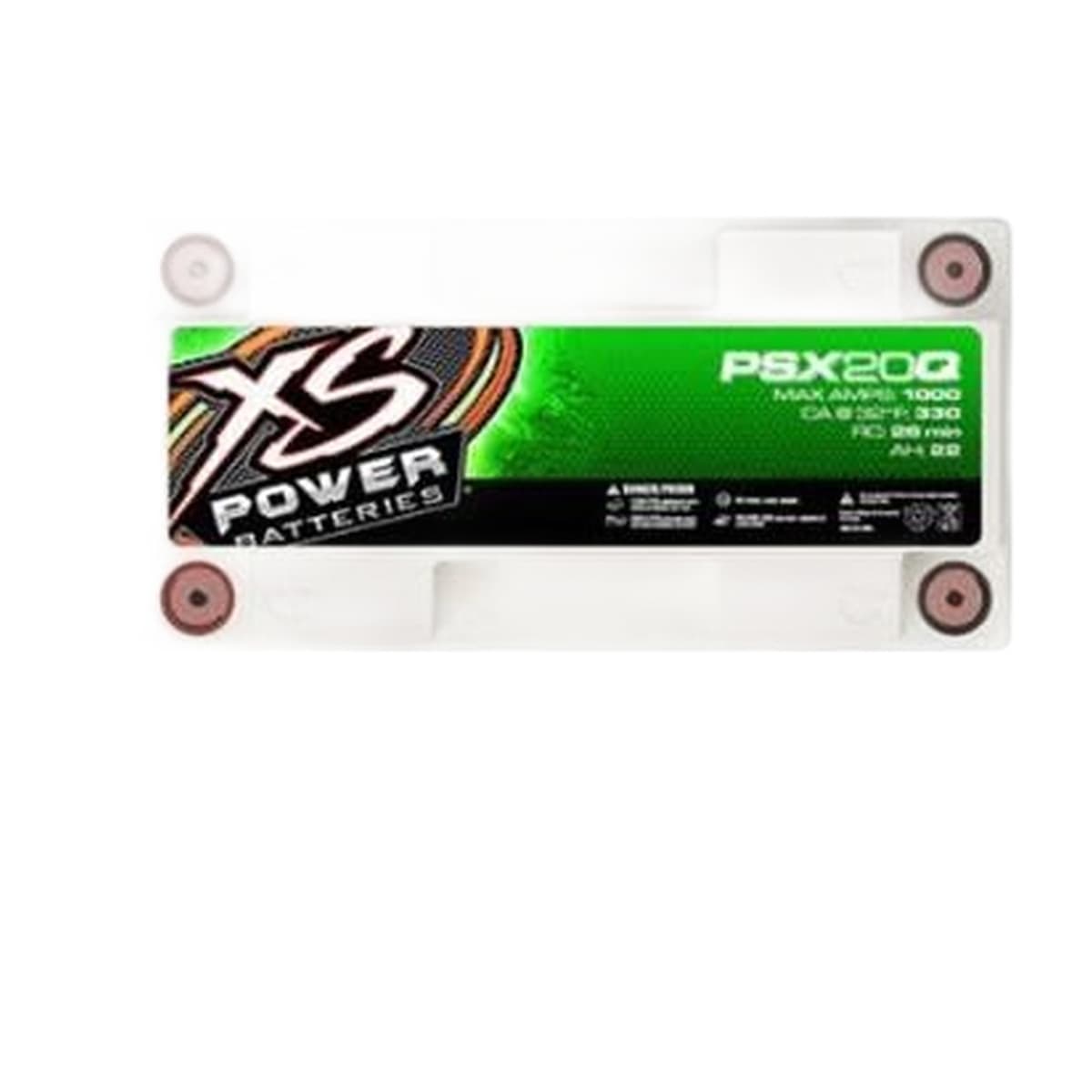 XS Power PSX20Q 12V AGM Powersports Battery - Group 20Q, 1000 Max Amps
