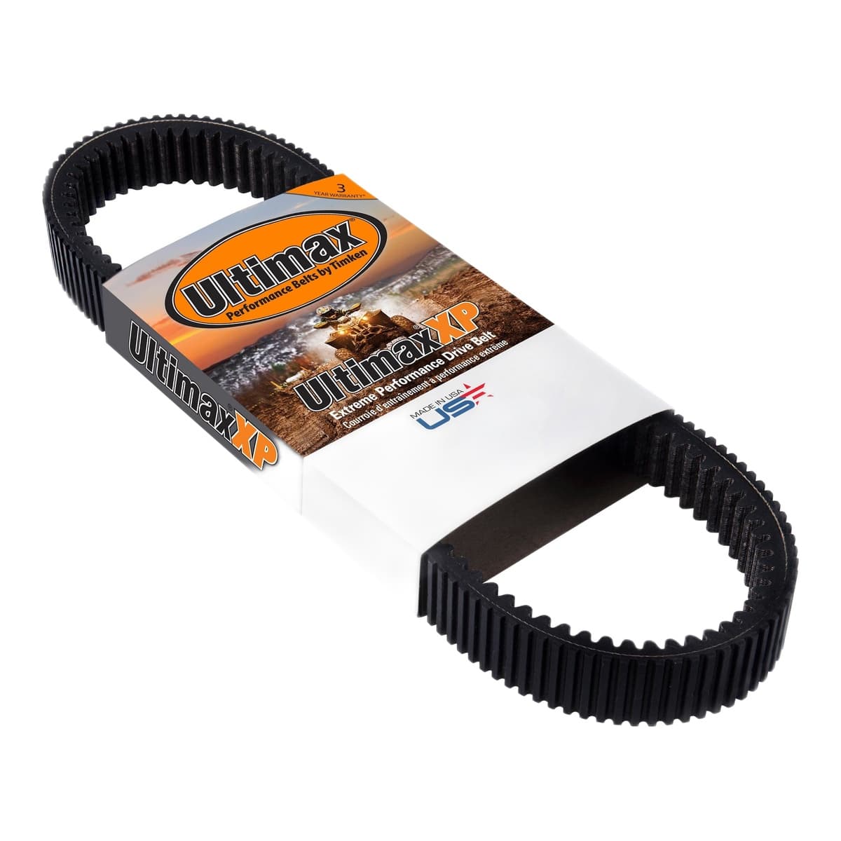 Ultimax XP UXP488 Severe-Duty ATV/UTV Drive Belt – Can-Am Defender HD10 and Maverick X3 MAX / Turbo