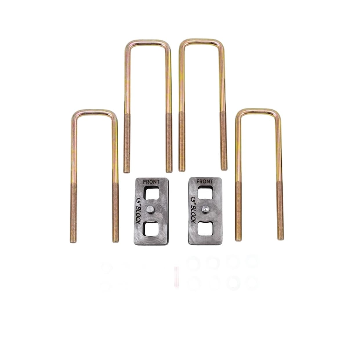 Suspension Pro Rear Leaf Spring Block Kit | 2023-2024 Chevrolet Silverado 1500, 1-1/2 Inch Lift