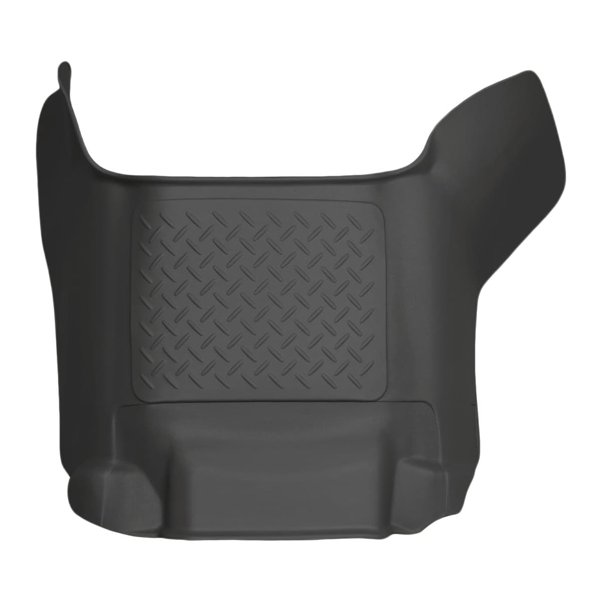Husky Liners WeatherBeater Center Hump Floor Mat | 2019-2024 Ram 1500 Classic Body, 2009-2018 Ram 1500 Crew Cab & 2010-2026 Ram 2500/3500 Crew & Mega Cab, Black