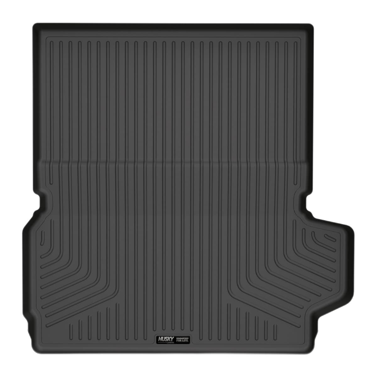 Husky Liners WeatherBeater Cargo Liner | 2021-2026 Jeep Grand Cherokee L (to Back of 2nd Row Over Folded Flat 3rd Row), Black