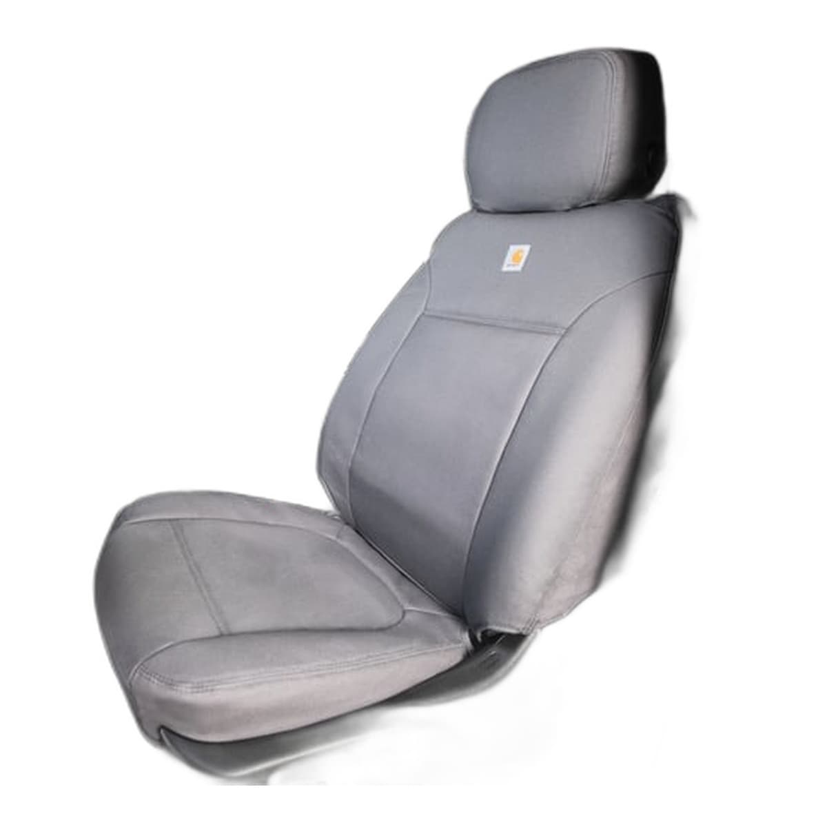 Covercraft Carhartt PrecisionFit Duck Weave Custom Seat Covers | Front Row, 2012-2023 Ram 1500/2500/3500, Carhartt Gravel