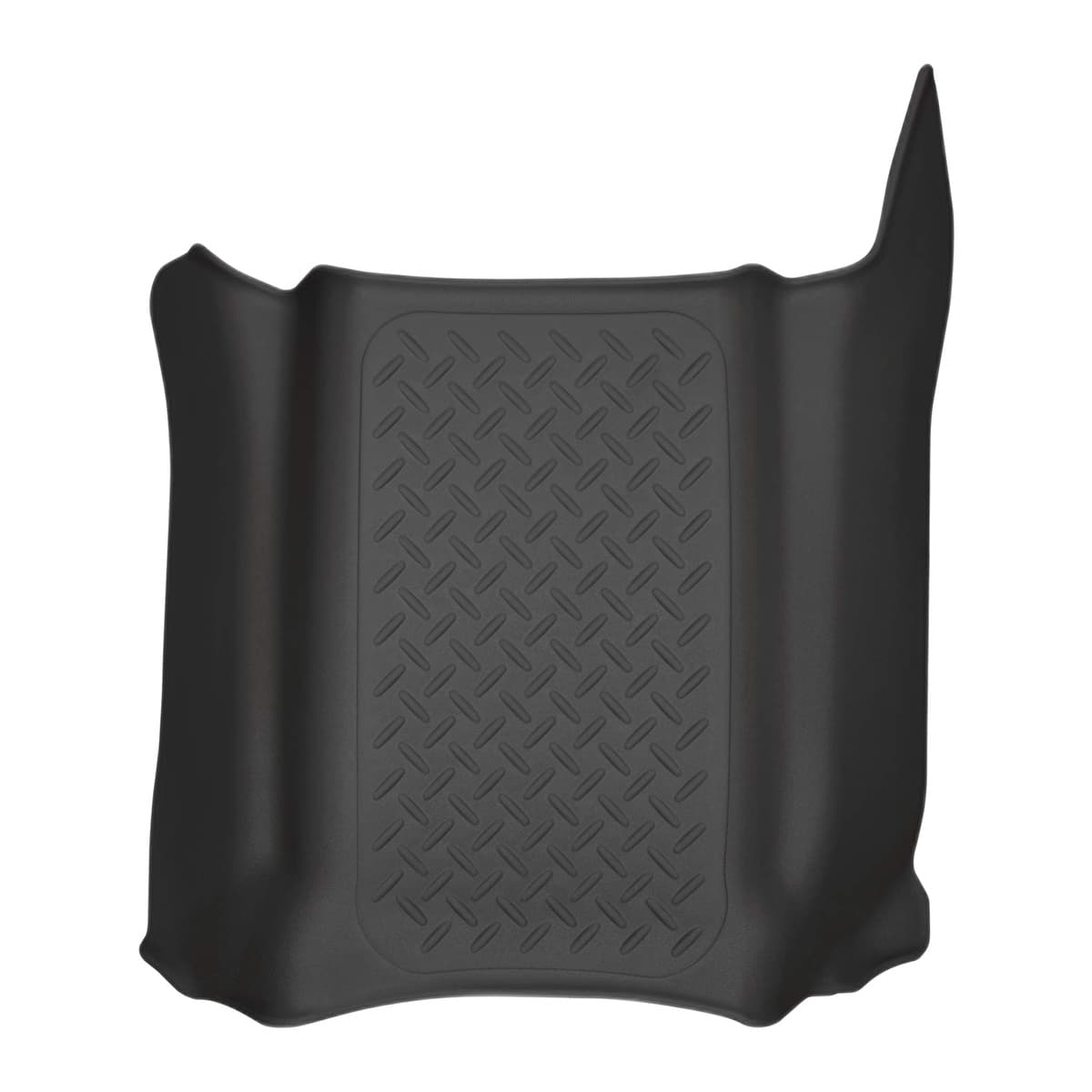 Husky Liners WeatherBeater Center Hump Floor Mat | 2019-2026 Chevrolet Silverado & GMC Sierra 1500 Crew Cab/Double Cab & 2020-2026 Silverado/Sierra 2500/3500 Crew Cab/Double Cab, Black