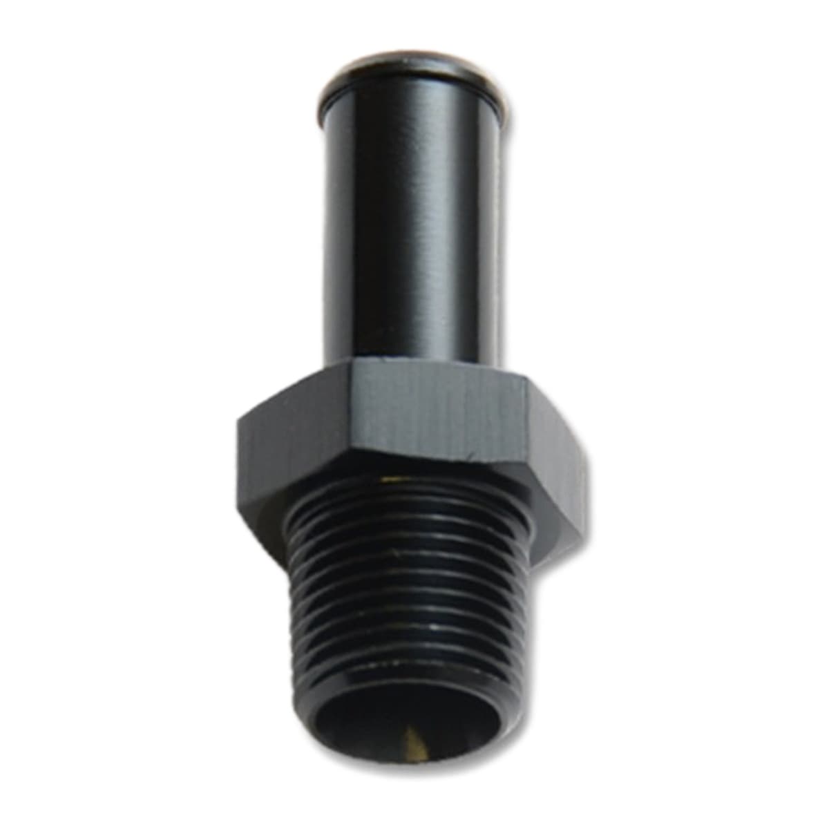 Vibrant Performance Straight Male NPT to Hose Barb Adapter (1/8" NPT x 1/4" Hose)