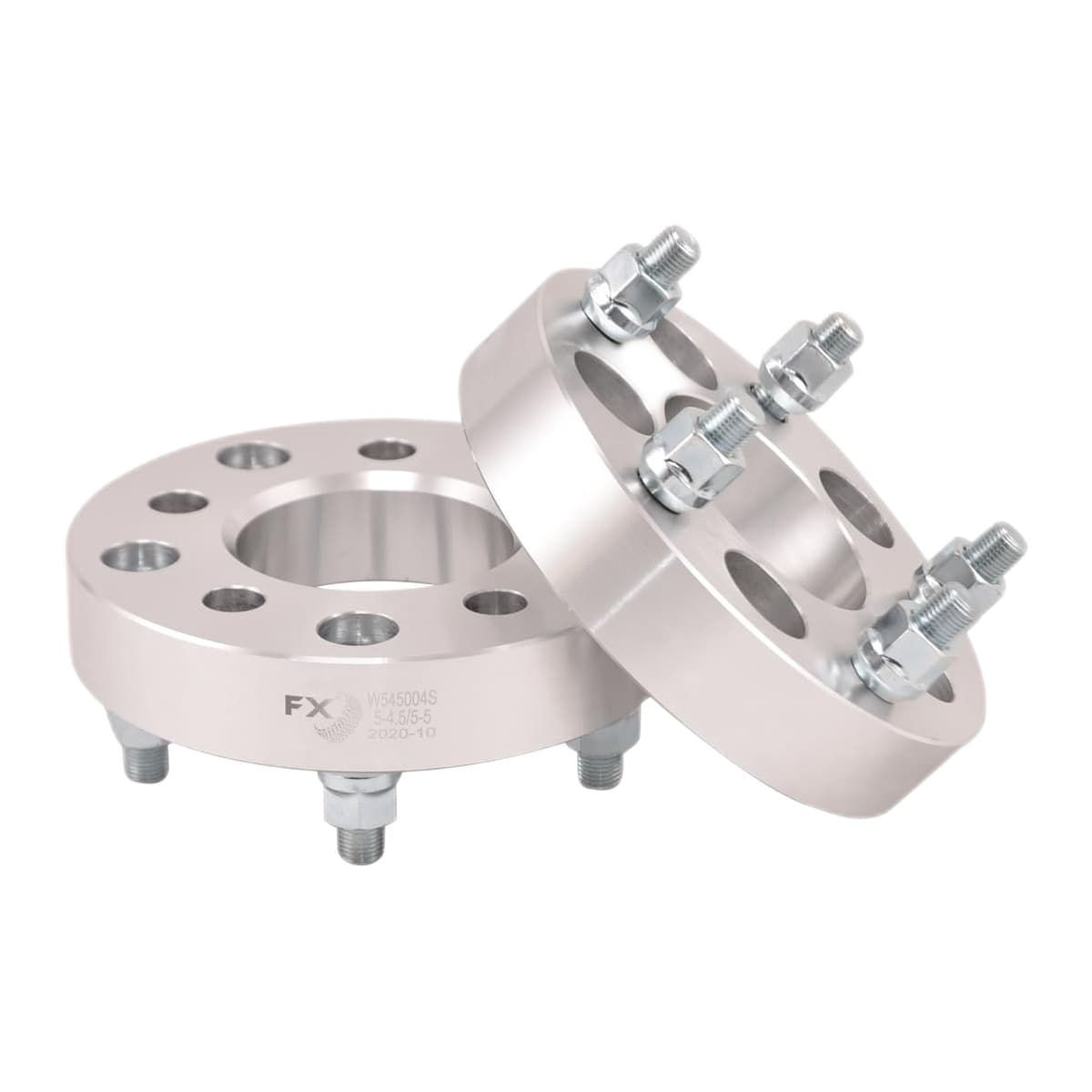 TrailFX Wheel Adapter | 5x114.3 to 5x127, Silver, 1-1/4 in
