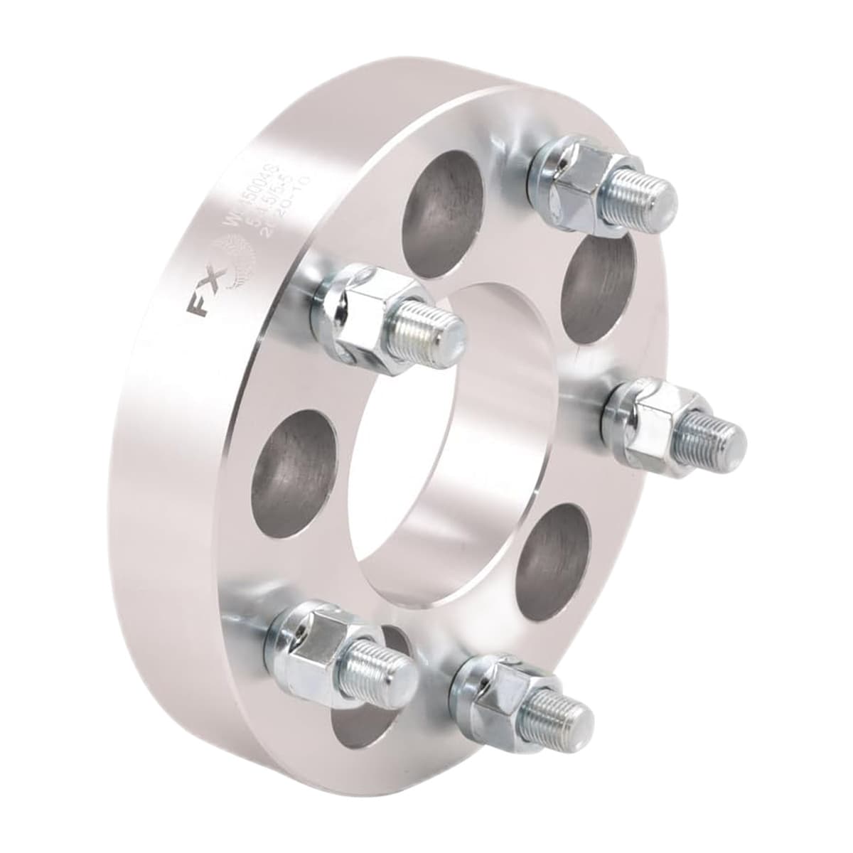 TrailFX Wheel Adapter | 5x114.3 to 5x127, Silver, 1-1/4 in