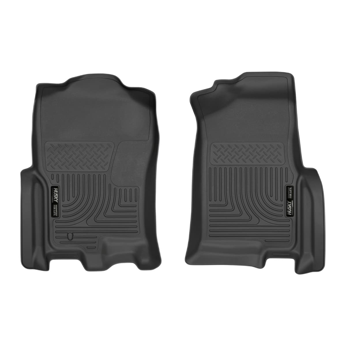 Husky Liners WeatherBeater Front Floor Liners | 2007-2010 Ford Expedition & Lincoln Navigator, Black