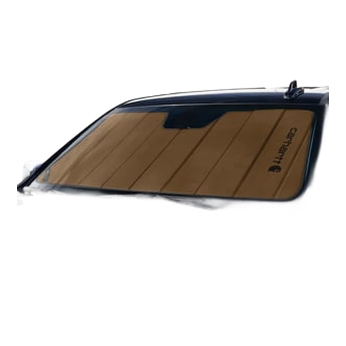 Covercraft Carhartt UVS100 Custom Windshield Sunshade | 2019-2025 Chevrolet Silverado & GMC Sierra, Carhartt Brown