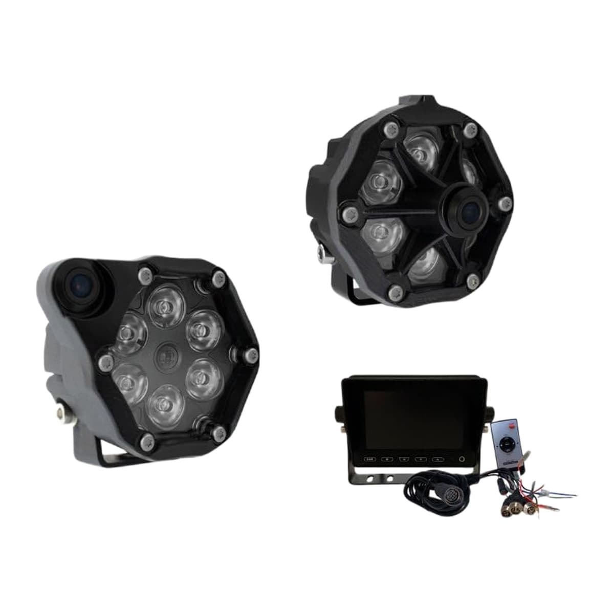 JW Speaker Trail 6 Flash 12V LED Deceleration Warning Light (2-Pack)