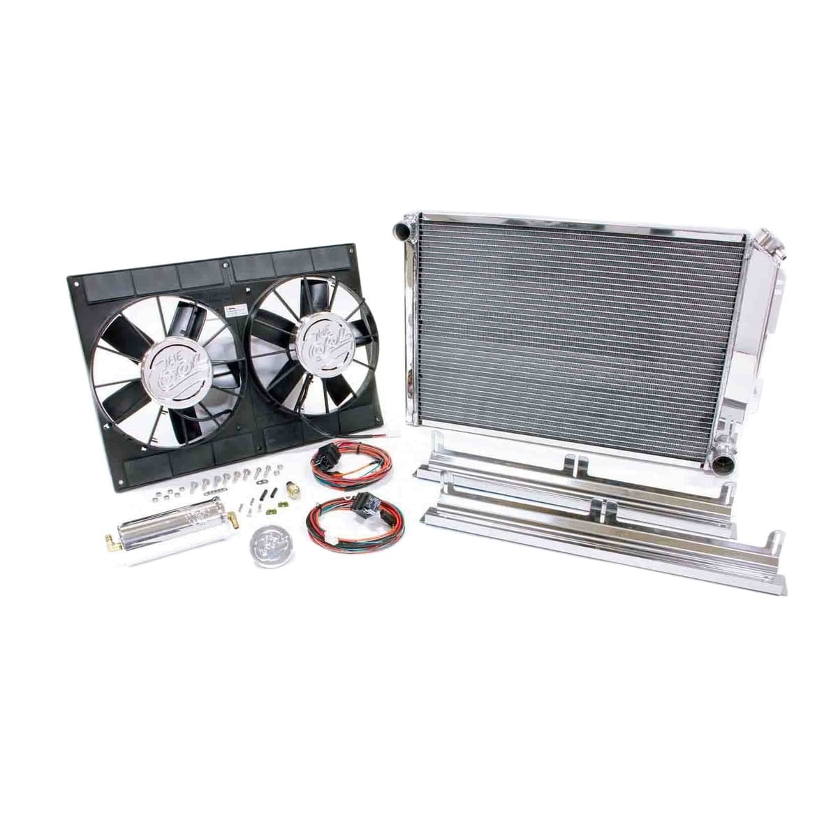 Be Cool Direct-Fit Aluminum Radiator Module – GM with Standard Transmission