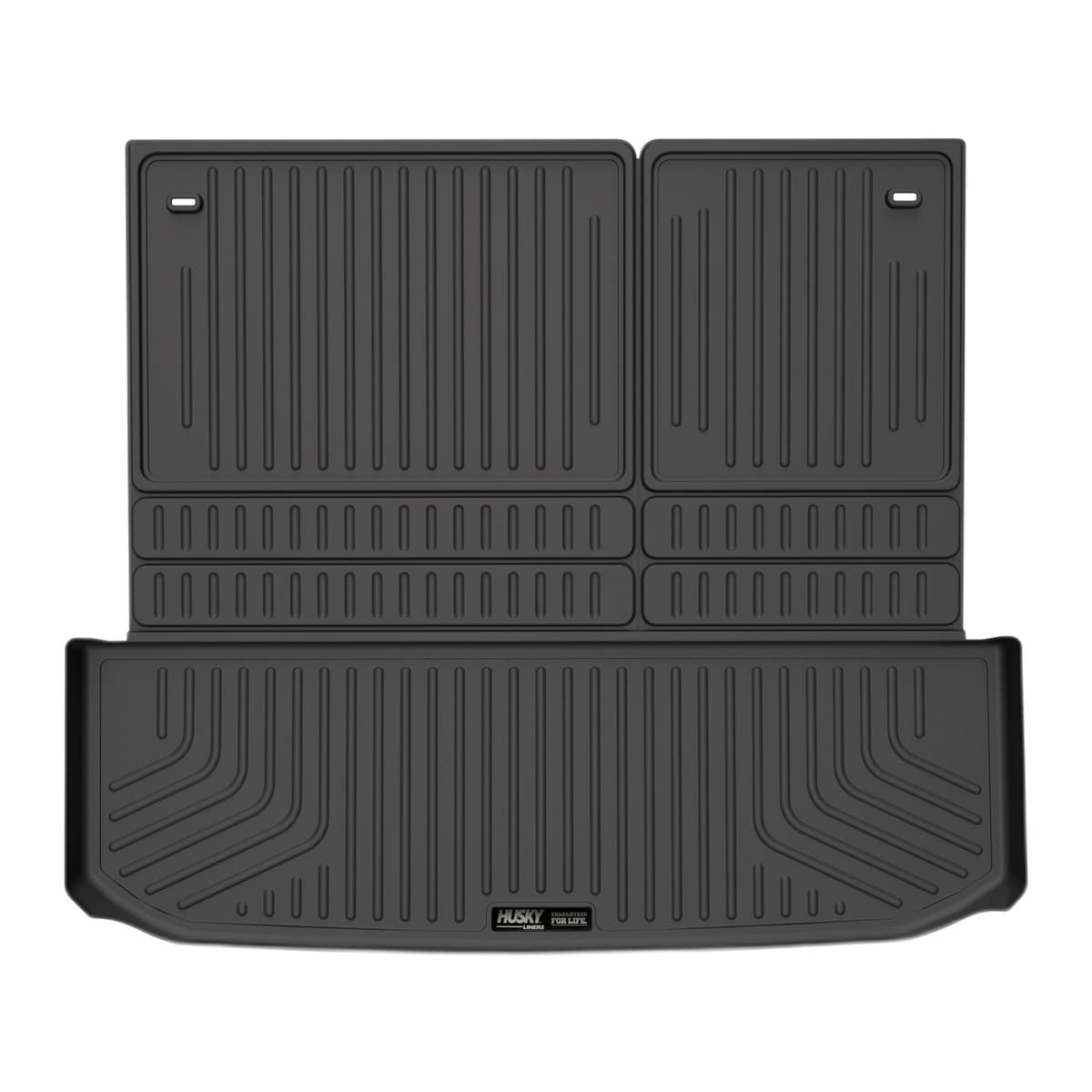 Husky Liners WeatherBeater Cargo Liner | 2022-2026 Nissan Pathfinder & Infiniti QX60 (to Back of 2nd Row, Folds Up & Down w/ 3rd Row), Black