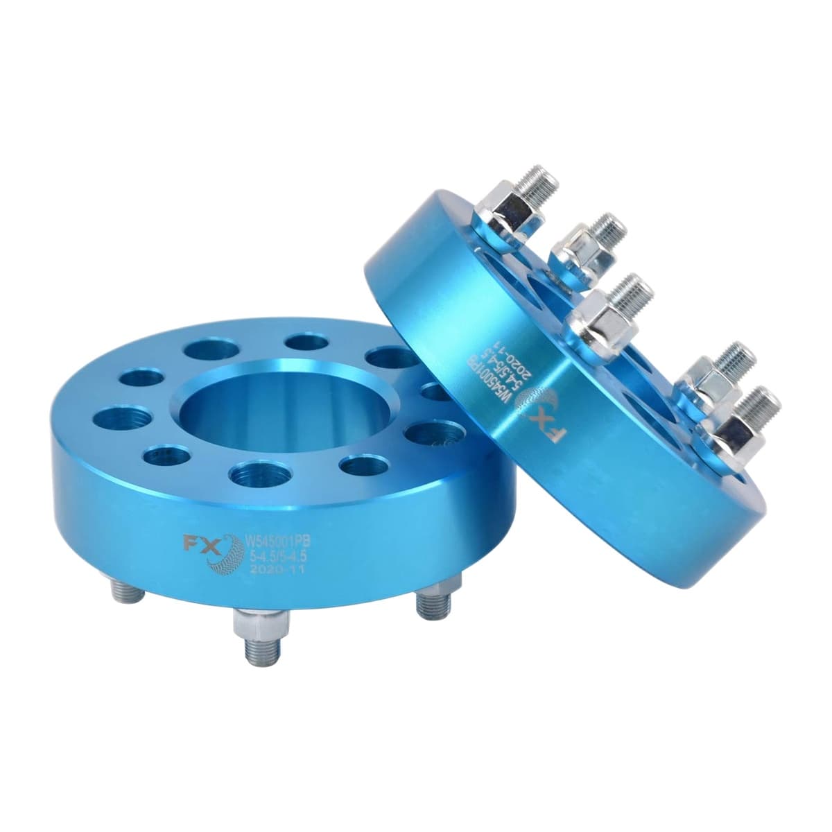 TrailFX Wheel Adapter | 5x114.3 to 5x114.3, Blue