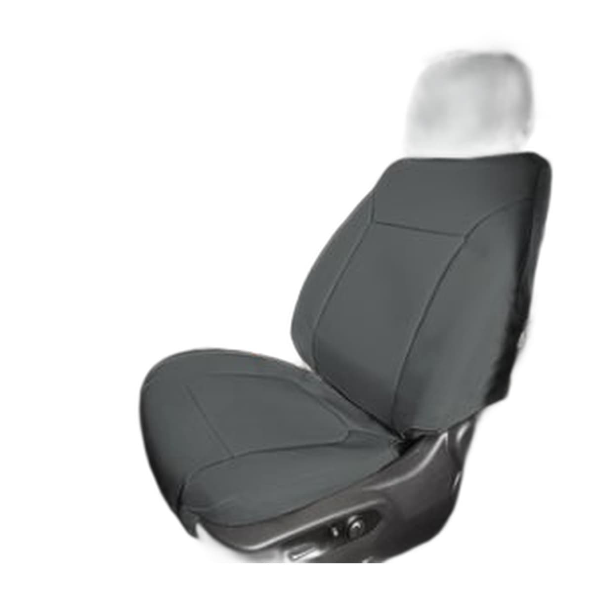 Covercraft Endura PrecisionFit Custom Seat Covers | Front Row, 2021-2026 Ford F-150, Charcoal, Crew/Ext Cab, 40/20/40 Bench, Work Surface Console