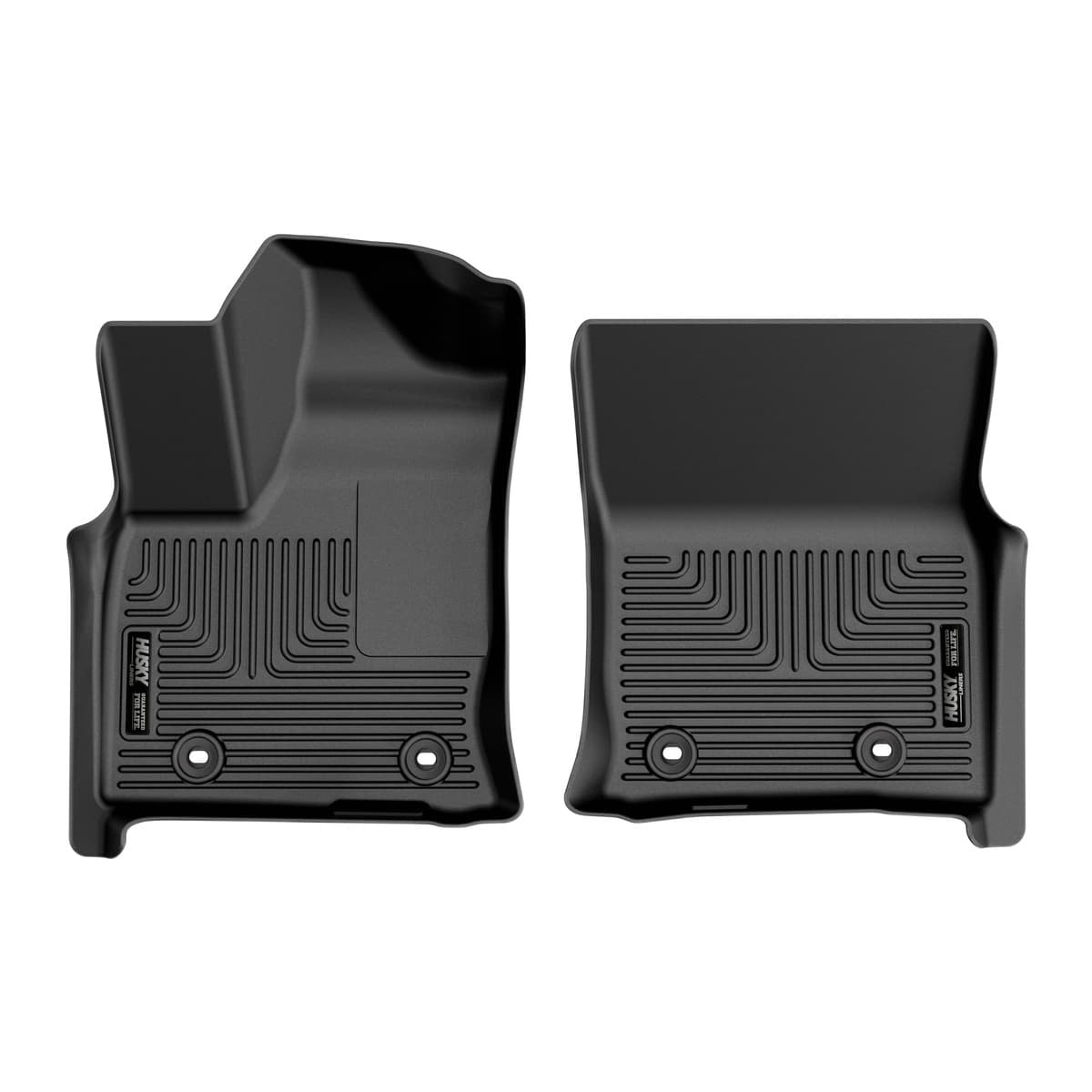 Husky Liners WeatherBeater Front Floor Liner | 2022-2026 Lexus LX600 / 2022-2023 Toyota Land Cruiser, Black