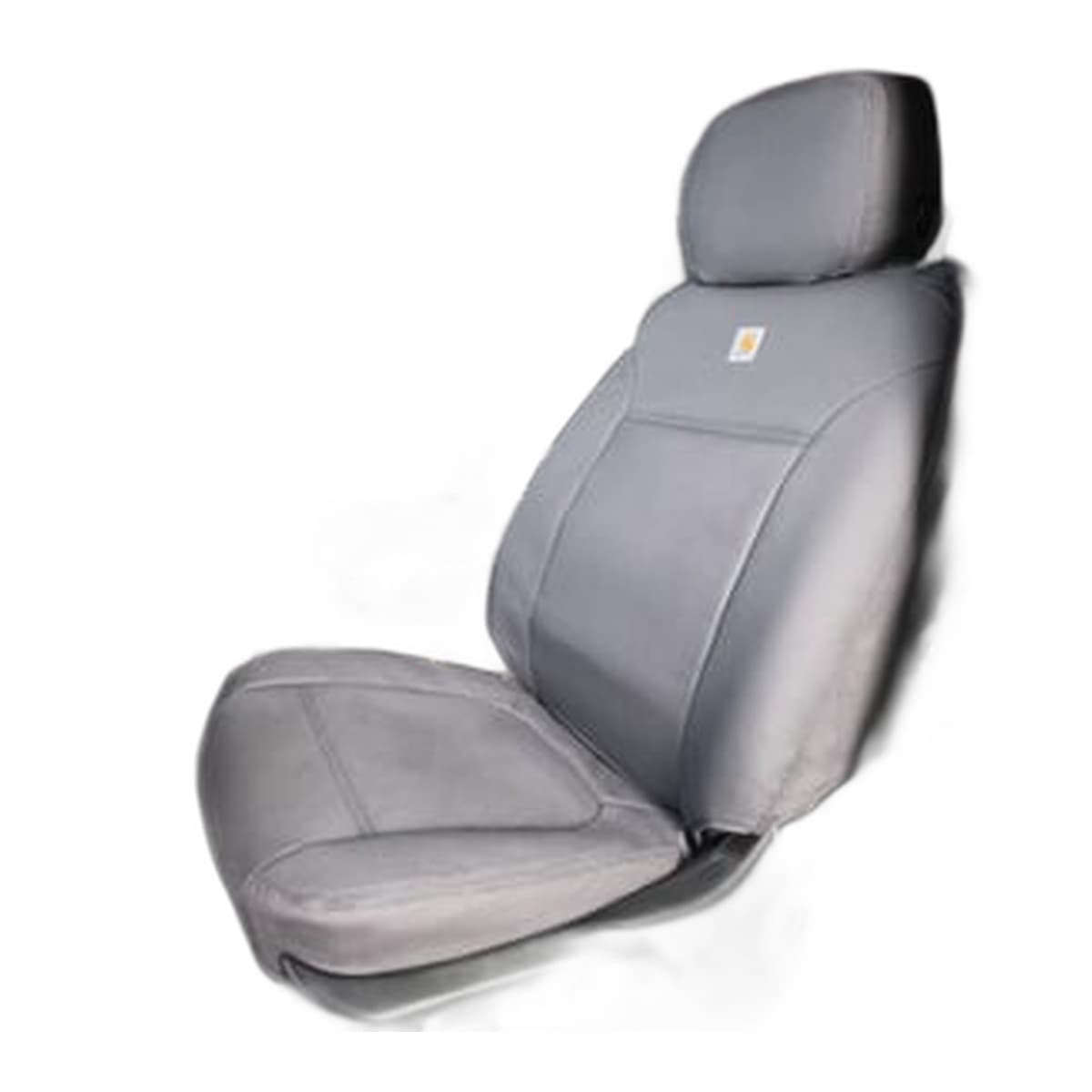 Covercraft Carhartt PrecisionFit Custom Seat Covers | Front Row, 2023-2024 Chevrolet Silverado HD & GMC Sierra HD, Carhartt Gravel, Bucket Seats