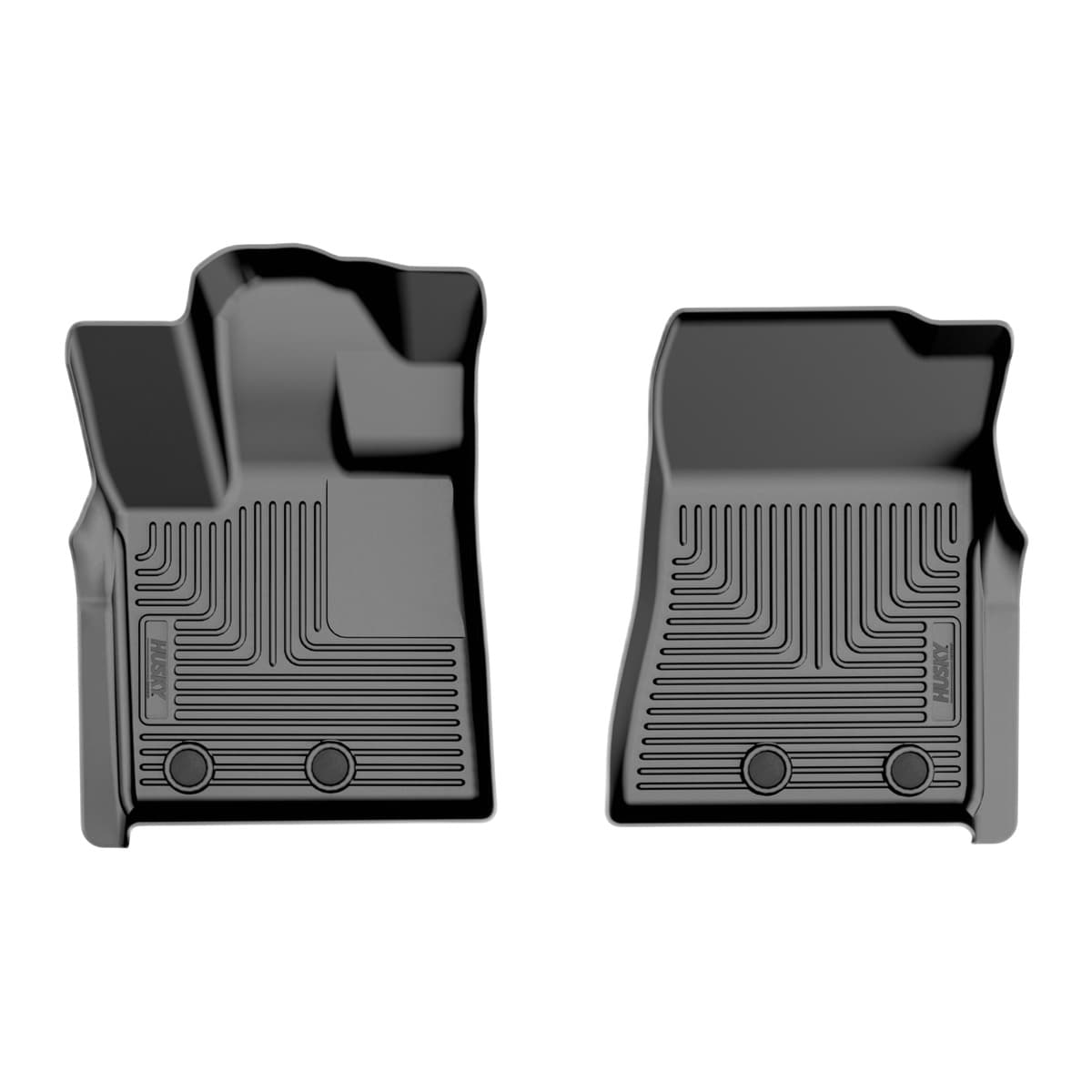 Husky Liners WeatherBeater Front Floor Liner | 2025-2026 Nissan Armada & 2025-2026 Infiniti QX80, 1-Piece Black