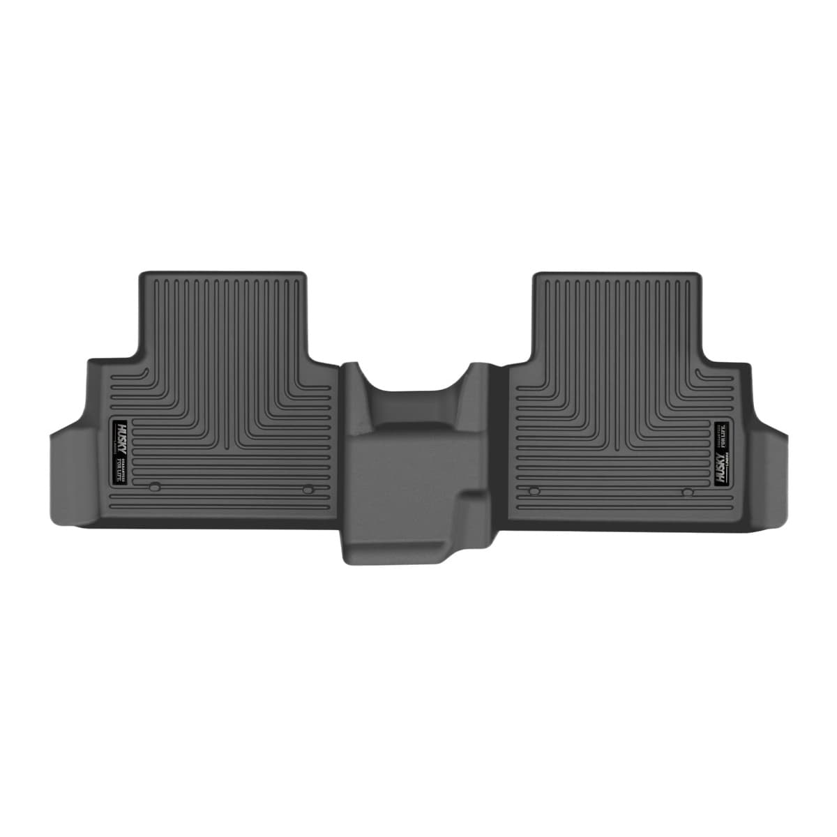 Husky Liners WeatherBeater 2nd Row Floor Liner | 2021-2026 Jeep Grand Cherokee L w/ 2nd Row Bench Seat, Black