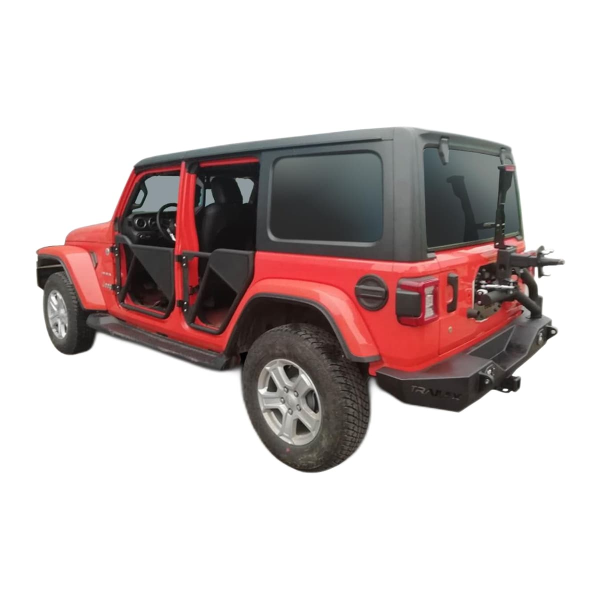 TrailFX Rear Tubular Doors | Jeep Wrangler JL 2018-2019