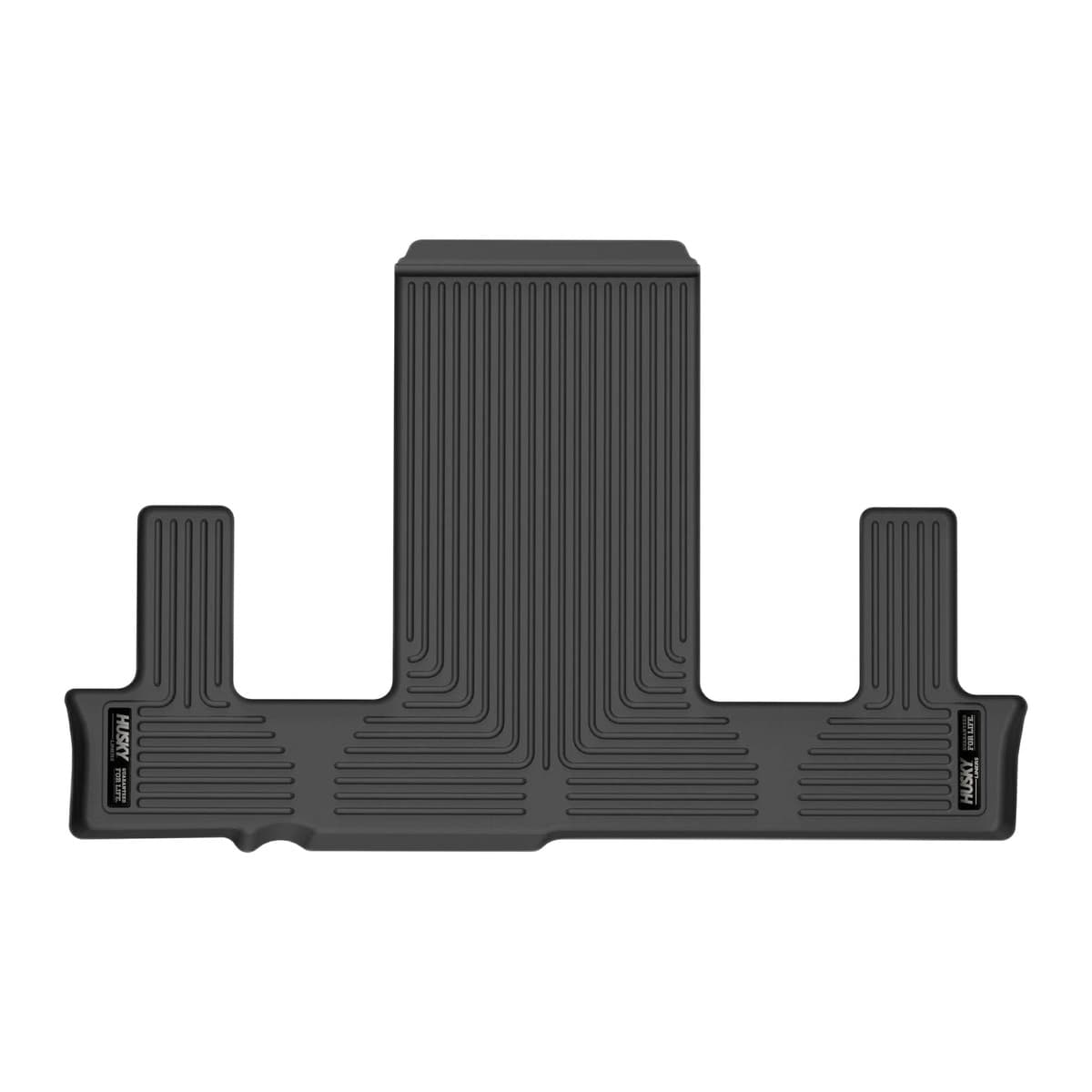 Husky Liners WeatherBeater 3rd Row Floor Liner | 2021-2026 Chevrolet Suburban, GMC Yukon & Cadillac Escalade ESV w/ 2nd Row Bucket Seat, Black