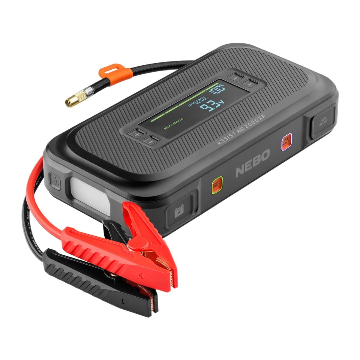 NEBO Assist Air 2000XP+ Jump Starter and Air Compressor