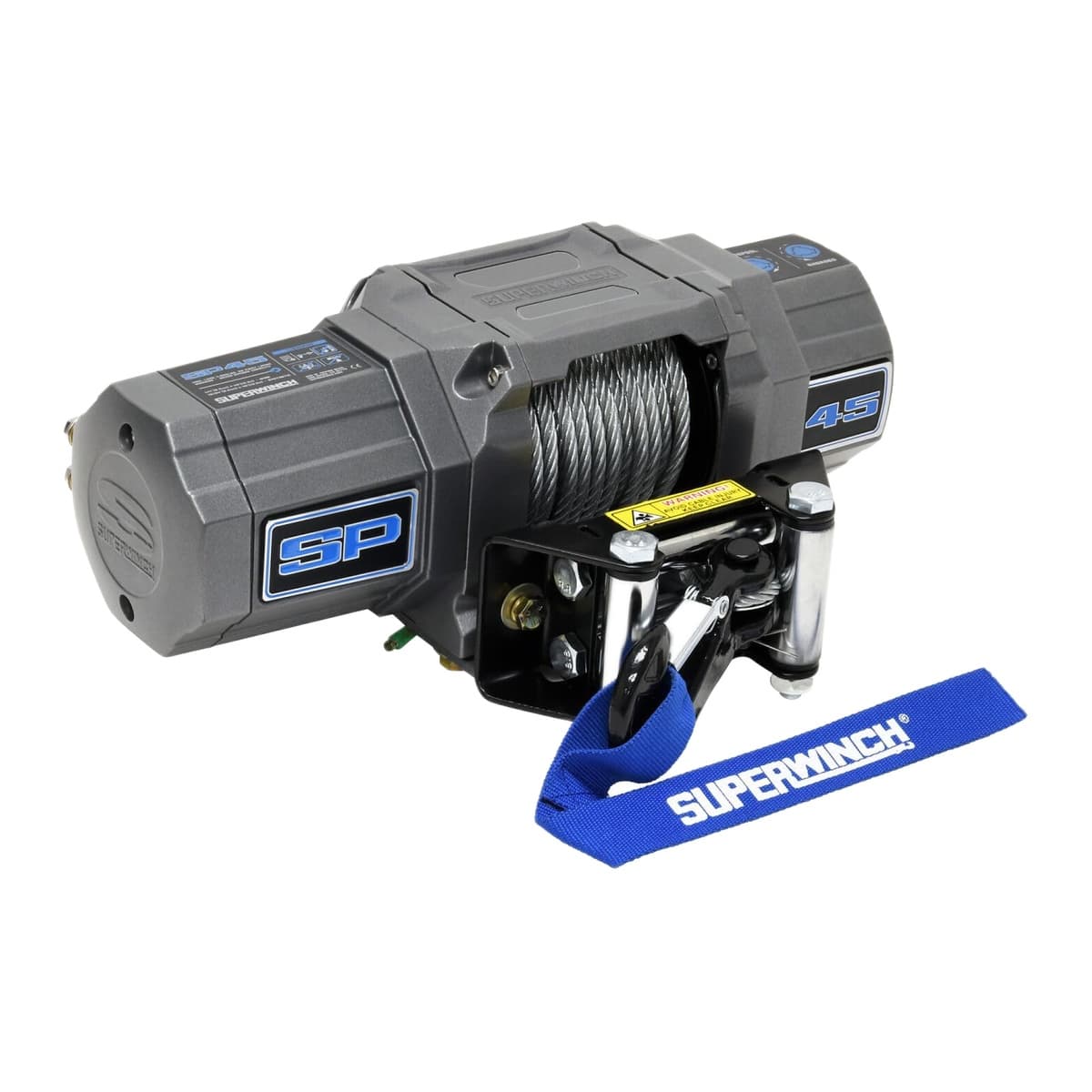 Superwinch SP 45 Powersports Winch, 4500 lb, Steel Rope (1145240)